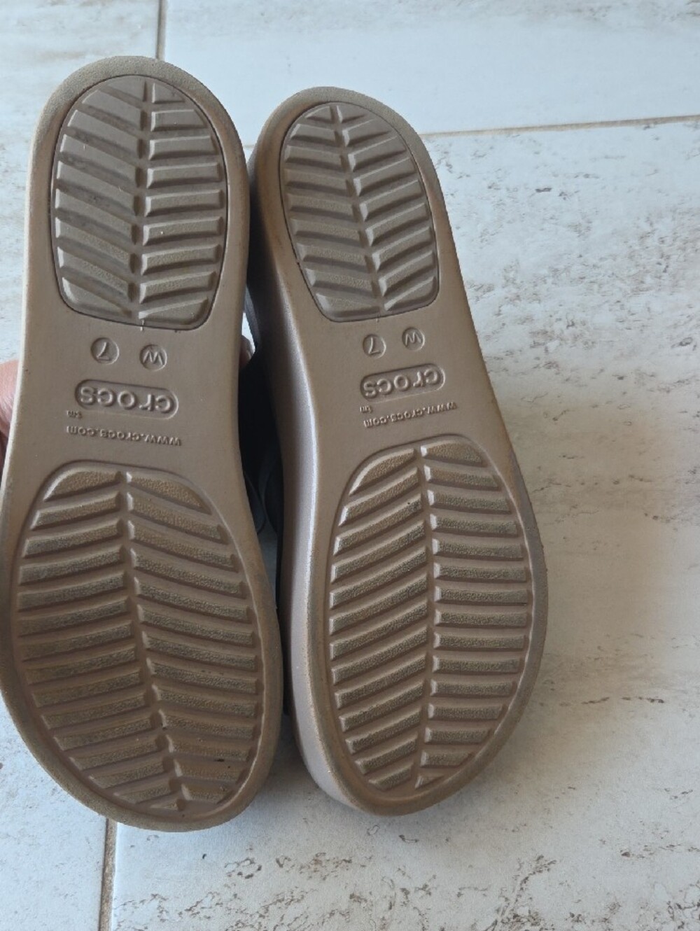 CROCS LiteRide 360 Sandals Women’s Black Grey Double-Strap Comfort Sandals - Picture 5 of 5